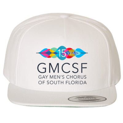 Gmcsf 15th Anniversary Logo White Raglan Baseball Wool Snapback Cap