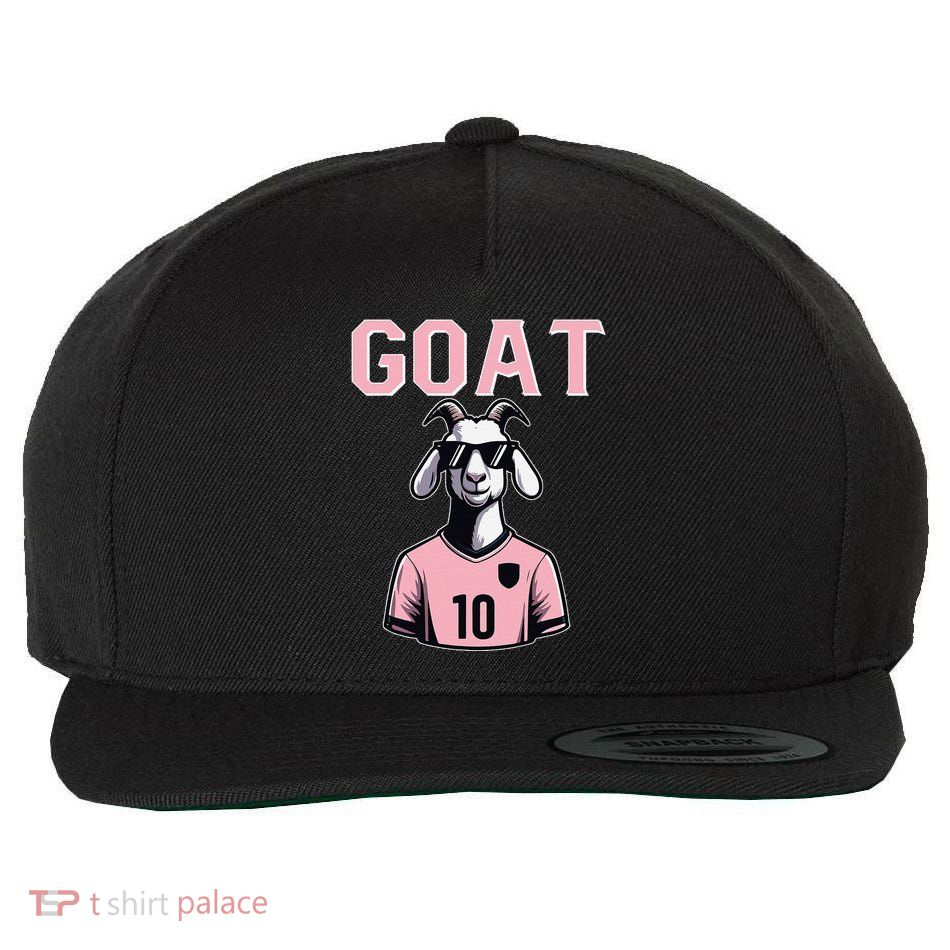 Goat 10 Cute Funny Soccer Wool Snapback Cap