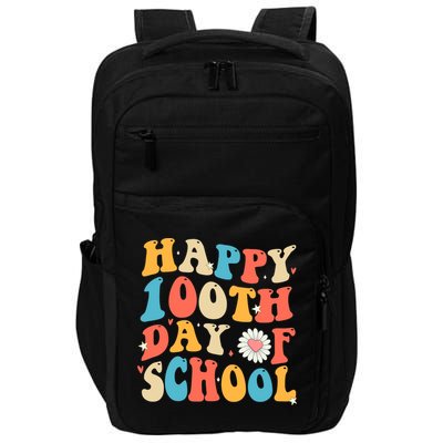 Groovy 100th Day Of School Teachers Happy 100 Days Impact Tech Backpack