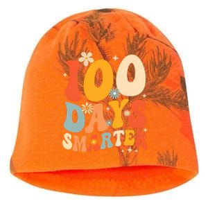 Groovy 100 Days Smarter Teacher Student 100th Day Of School Gift Kati - Camo Knit Beanie