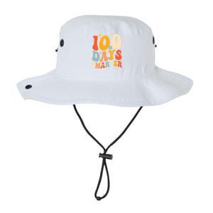 Groovy 100 Days Smarter Teacher Student 100th Day Of School Gift Legacy Cool Fit Booney Bucket Hat