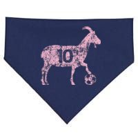 Goat 10 Funny Soccer USA-Made Doggie Bandana