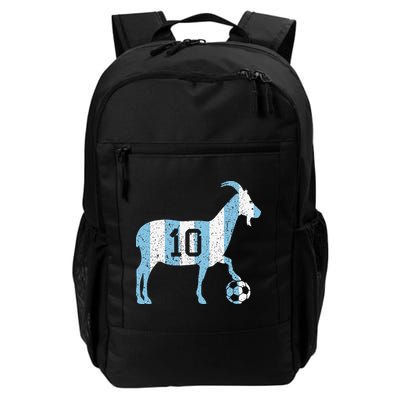 Goat 10 Funny Soccer Backpack