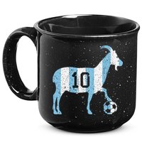 Goat 10 Funny Soccer 15oz Campfire Ceramic Mug