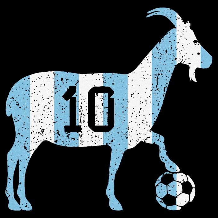 Goat 10 Funny Soccer Cropped Pullover Crew