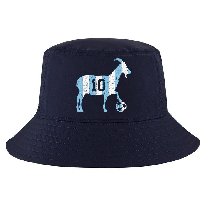 Goat 10 Funny Soccer Cool Comfort Performance Bucket Hat