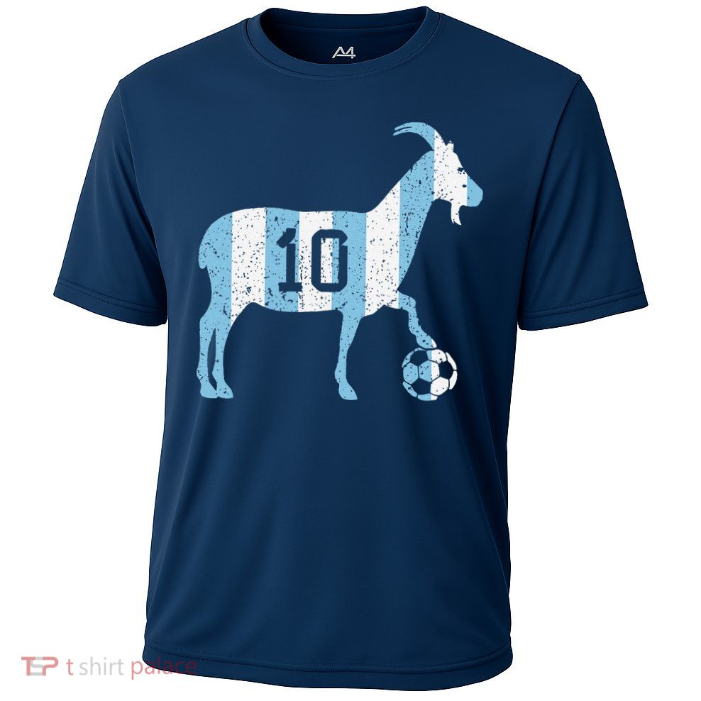 Goat 10 Funny Soccer Performance Shirt
