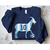 Goat 10 Funny Soccer Sweatshirt