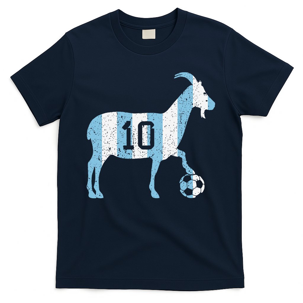 Goat 10 Funny Soccer T-Shirt
