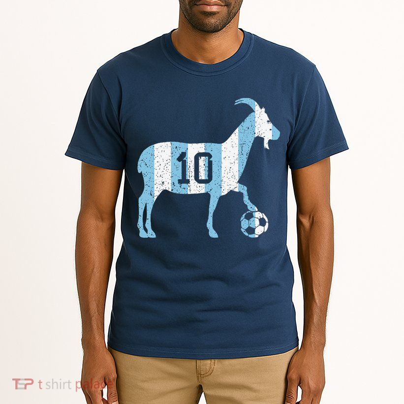 Goat 10 Funny Soccer Tall T-Shirt