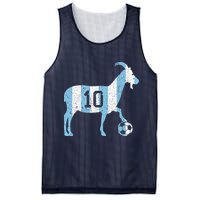 Goat 10 Funny Soccer Mesh Reversible Basketball Jersey Tank