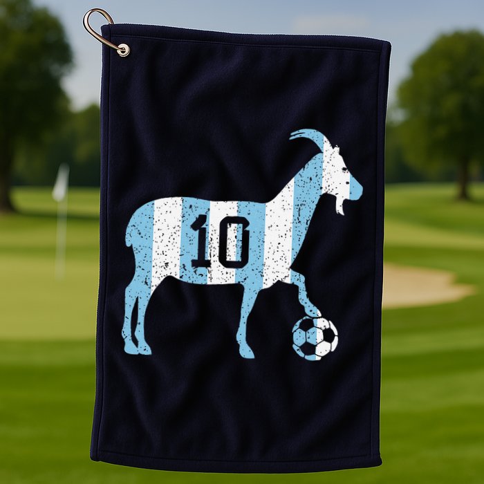 Goat 10 Funny Soccer Golf Towel