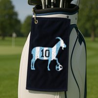 Goat 10 Funny Soccer Golf Towel