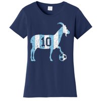 Goat 10 Funny Soccer Women's T-Shirt