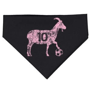 Goat 10 Funny Soccer USA-Made Doggie Bandana