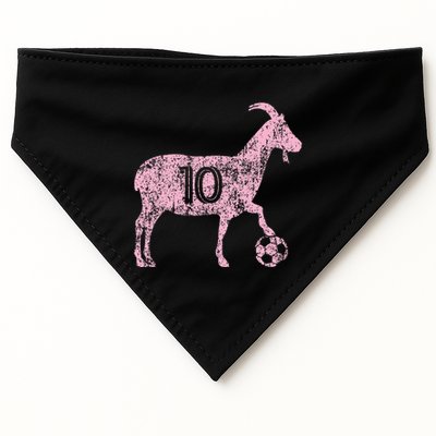 Goat 10 Funny Soccer USA-Made Doggie Bandana