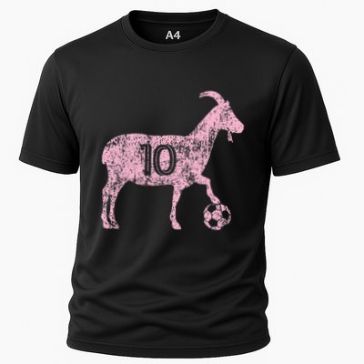 Goat 10 Funny Soccer Performance Shirt