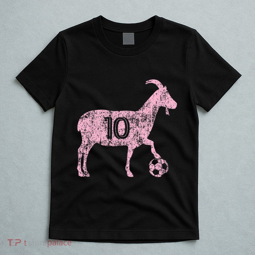Goat 10 Funny Soccer T-Shirt