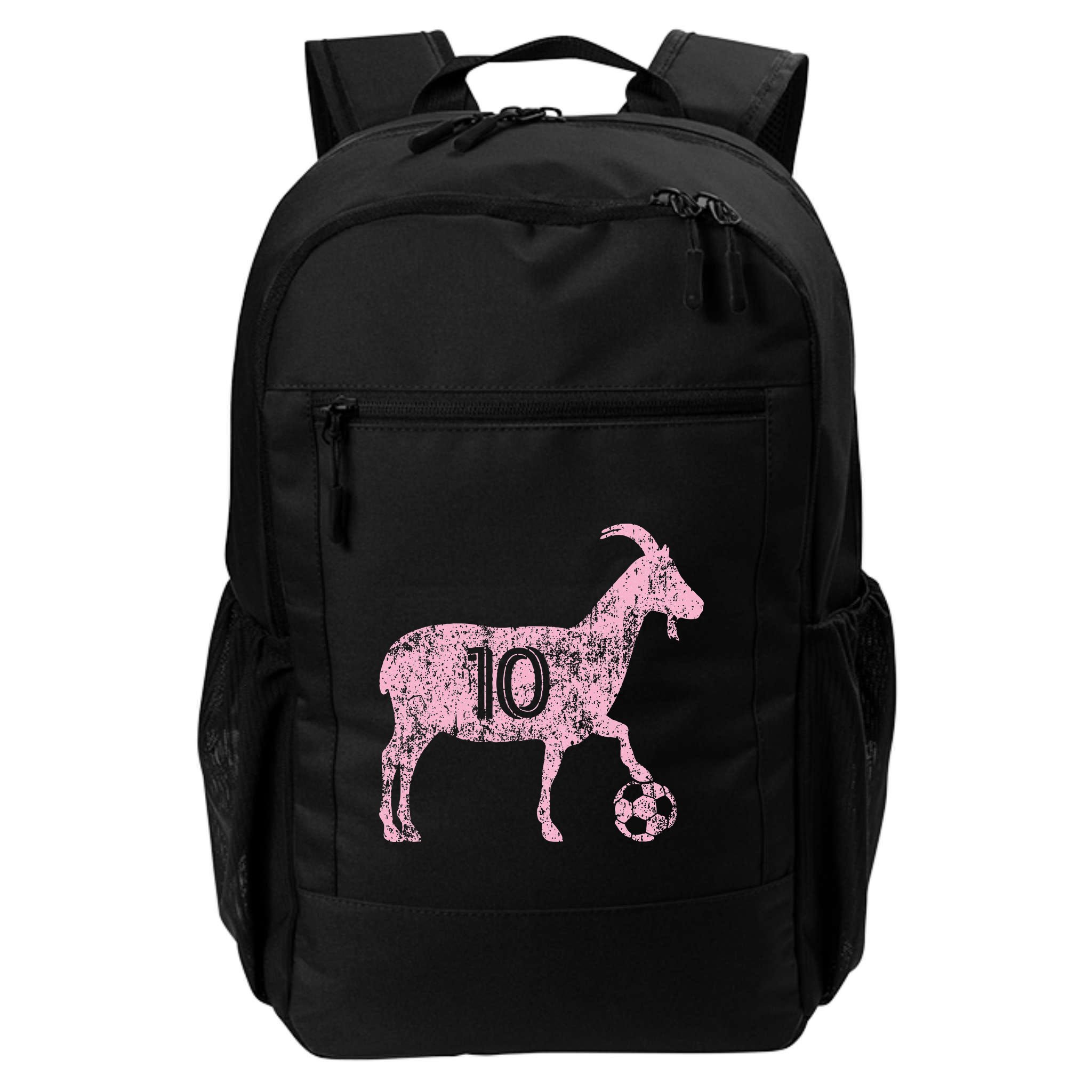 Goat 10 Funny Soccer Backpack