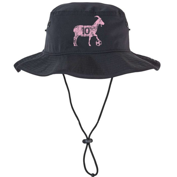 Goat 10 Funny Soccer Legacy Cool Fit Booney Bucket Hat