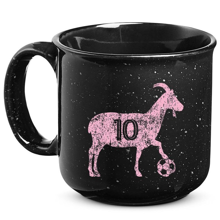 Goat 10 Funny Soccer 15oz Campfire Ceramic Mug