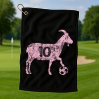 Goat 10 Funny Soccer Golf Towel