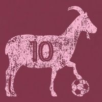 Goat 10 Funny Soccer 16oz Travel Tumbler