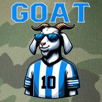 Goat 10 Funny Soccer Legacy Tie Dye Trucker Hat
