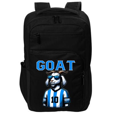 Goat 10 Funny Soccer Impact Tech Backpack