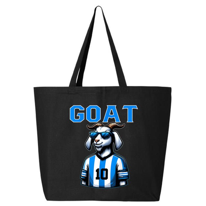 Goat 10 Funny Soccer 25L Jumbo Tote