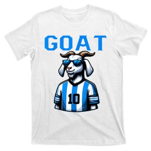 Goat 10 Funny Soccer T-Shirt