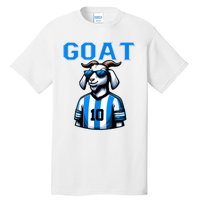 Goat 10 Funny Soccer Tall T-Shirt