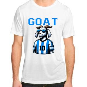 Goat 10 Funny Soccer Adult ChromaSoft Performance T-Shirt