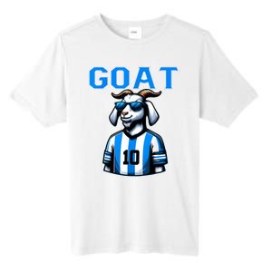 Goat 10 Funny Soccer Tall Fusion ChromaSoft Performance T-Shirt