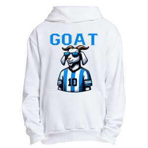 Goat 10 Funny Soccer Urban Pullover Hoodie