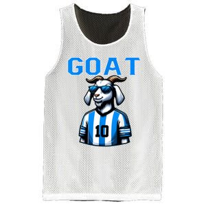 Goat 10 Funny Soccer Mesh Reversible Basketball Jersey Tank