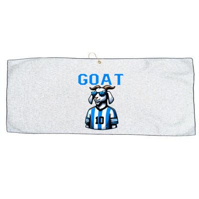Goat 10 Funny Soccer Large Microfiber Waffle Golf Towel
