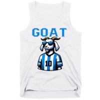 Goat 10 Funny Soccer Tank Top