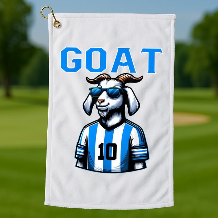 Goat 10 Funny Soccer Golf Towel