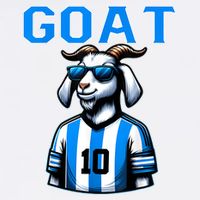 Goat 10 Funny Soccer Visor