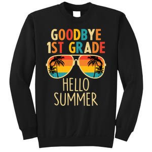 Goodbye 1st Grade Hello Summer Last Day Of School Boy Sweatshirt