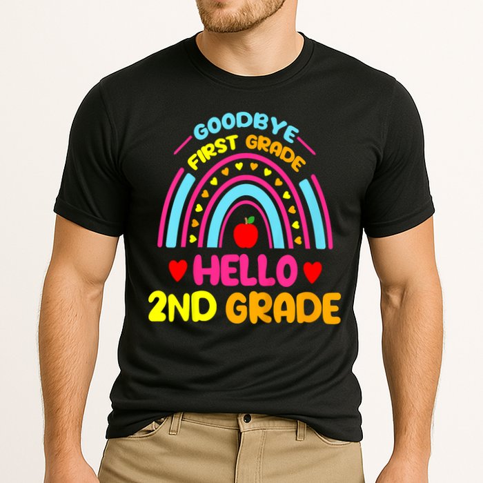 Goodbye 1st Grade Hello 2nd Grade Graduation Cooling Performance Crew T-Shirt