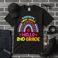 Goodbye 1st Grade Hello 2nd Grade Graduation Tall T-Shirt