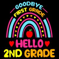 Goodbye 1st Grade Hello 2nd Grade Graduation Impact Tech Backpack