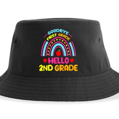 Goodbye 1st Grade Hello 2nd Grade Graduation Sustainable Bucket Hat