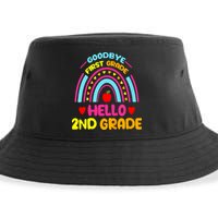 Goodbye 1st Grade Hello 2nd Grade Graduation Sustainable Bucket Hat