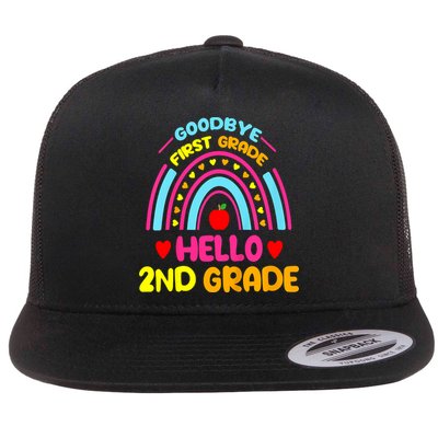 Goodbye 1st Grade Hello 2nd Grade Graduation Flatbill Hat