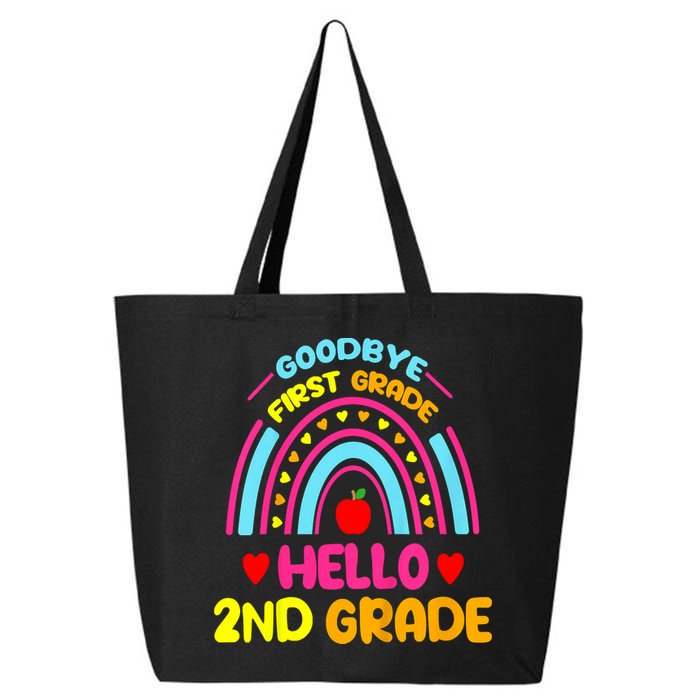 Goodbye 1st Grade Hello 2nd Grade Graduation 25L Jumbo Tote