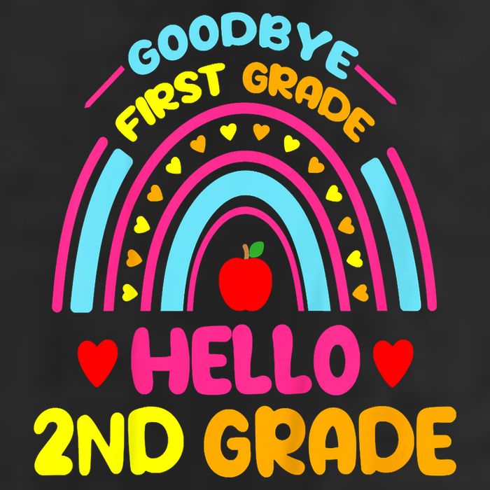 Goodbye 1st Grade Hello 2nd Grade Graduation 25L Jumbo Tote