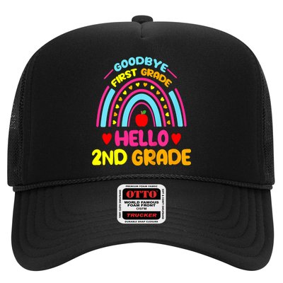 Goodbye 1st Grade Hello 2nd Grade Graduation Trucker Hat